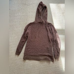 Hooded Popcorn Style Sweatshirt